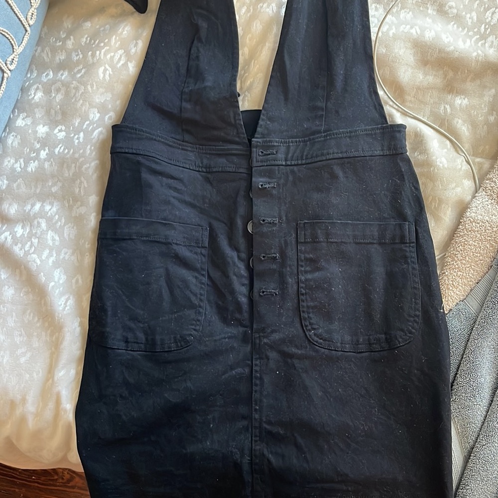 Long dress overalls from Forever 21.